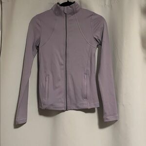 Hollister Light Purple Fitted Jacket